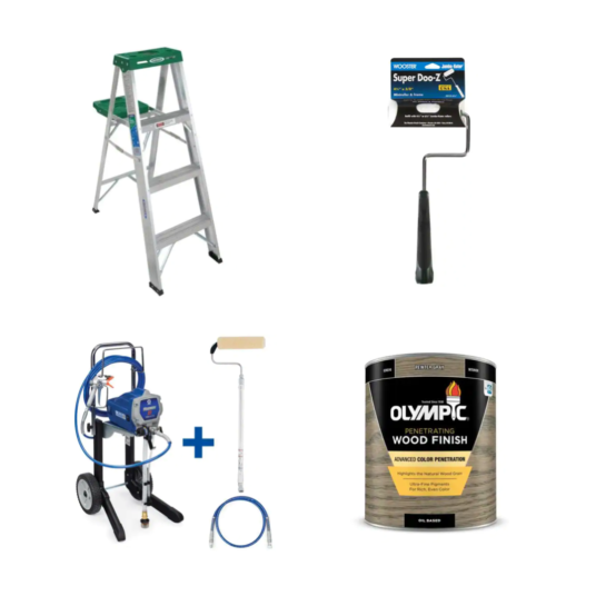Today only: Paint sprayers, ladders, supplies and more from $5