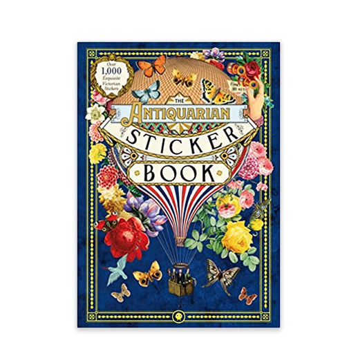 The Antiquarian Sticker Book: Over 1,000 Exquisite Victorian Stickers for $10