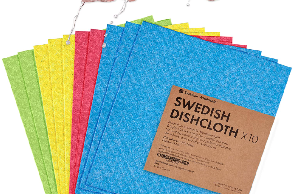 Today only: 10-pack of Swedish dishcloths for $13