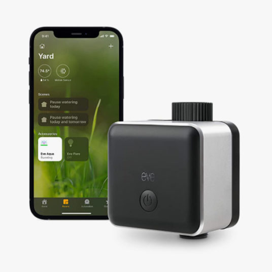 Eve Aqua smart water controller for sprinkler for $90