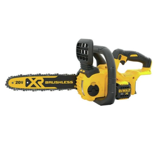 Dewalt 20V MAX cordless 12 in. compact chainsaw for $135