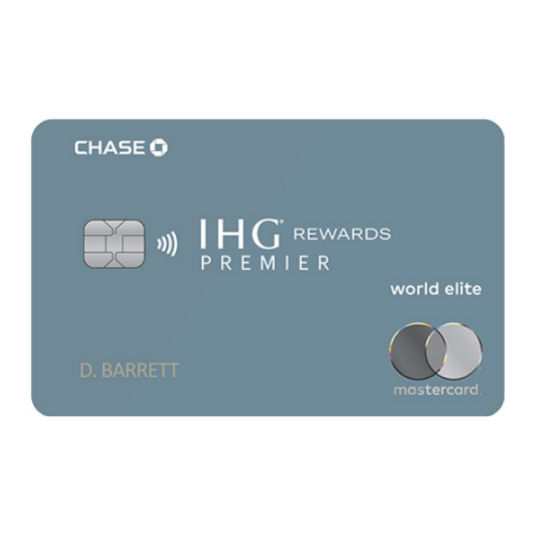 Earn up to 12 hotel stays with the IHG® Rewards Premier Credit Card