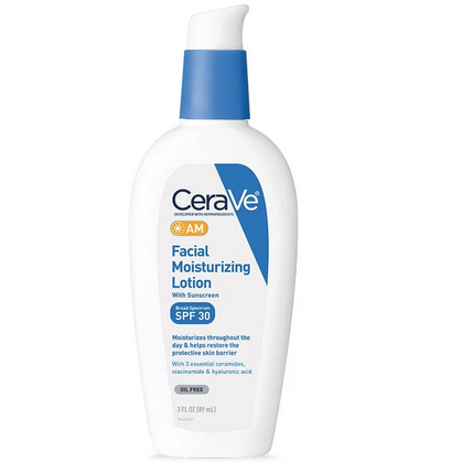 Get a FREE sample of CeraVe AM facial lotion