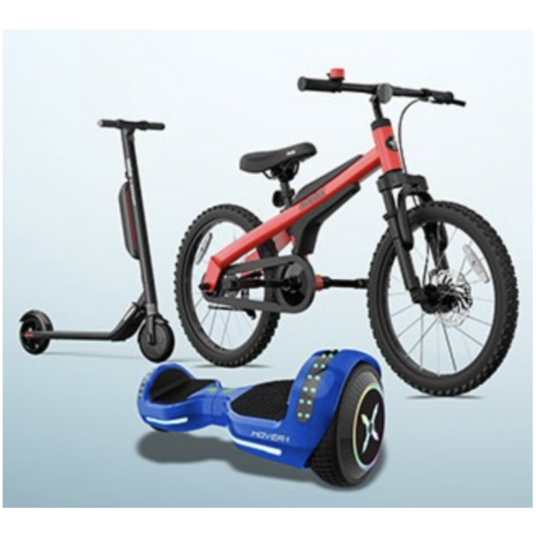 Scooters from $30 & hoverboards from $53