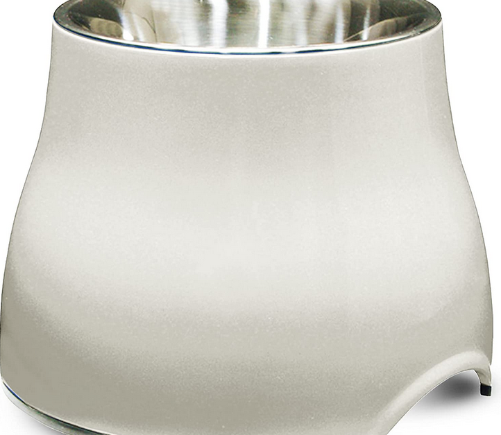 Dogit elevated dog bowl in white for $6