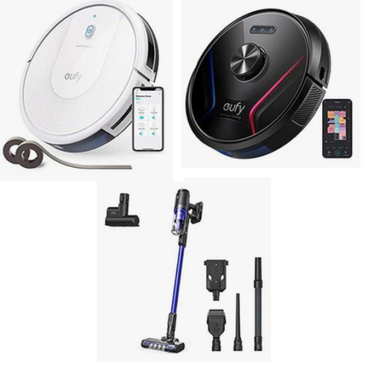 Today only: Eufy robot & stick vacuums from $144