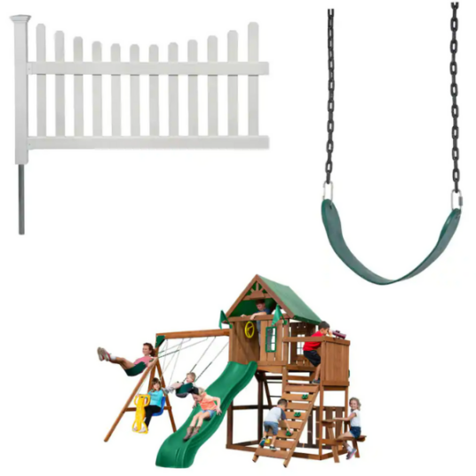 Today only: Save up to 33% on playsets, accessories and fencing