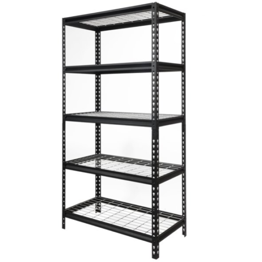 Workpro 72″ metal 5-shelf storage rack for $62