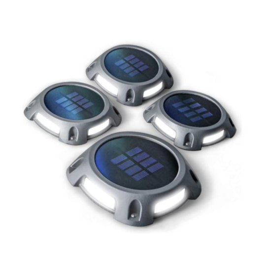 Today only: 4-pack Home Zone security solar deck lights for $21 shipped