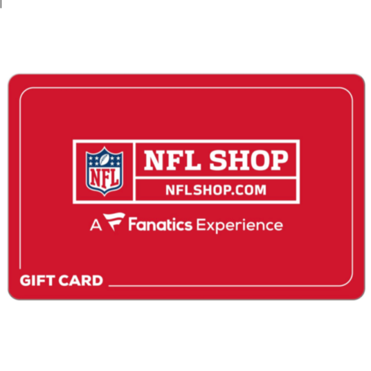 Today only: $75 NFL Shop gift card for $60