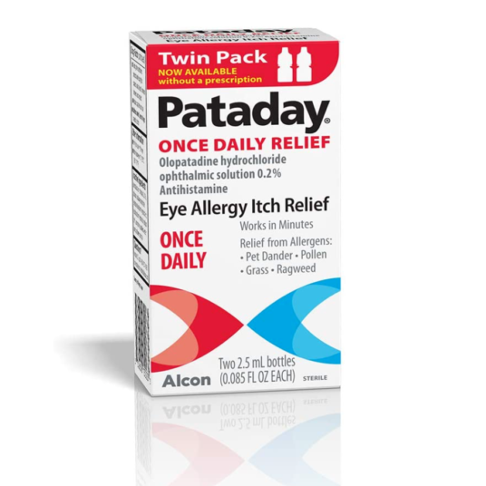 2-pack Pataday once daily relief allergy eye drops for $10