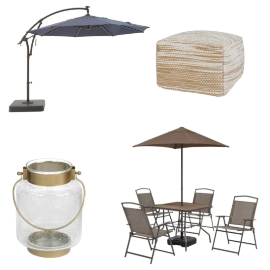 Today only: Patio furniture, shades and accessories from $14