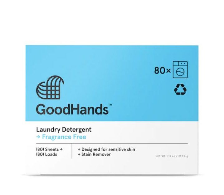 Today only: GoodHands (160 loads) 2-pack 80-count unscented HE laundry detergent sheets for $28