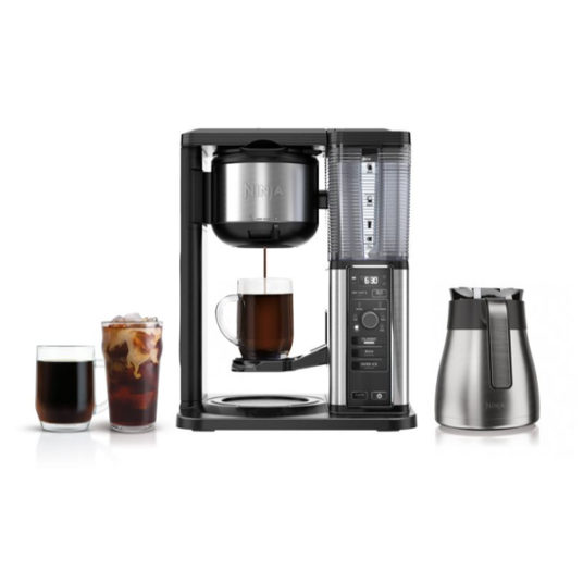 Refurbished Ninja hot & iced 10-cup coffee makers from $70