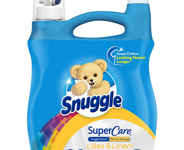Snuggle SuperCare liquid fabric softener 95-ounce for $6