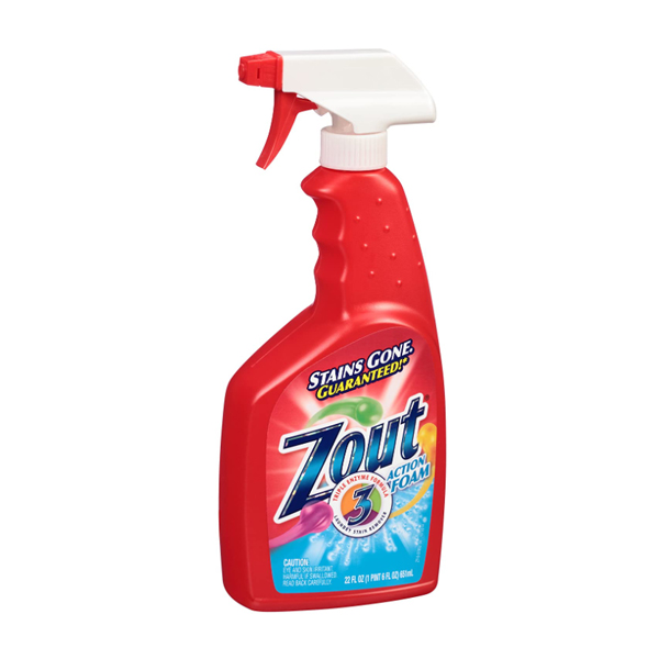 Zout Triple Enzyme Formula laundry stain remover foam for $3