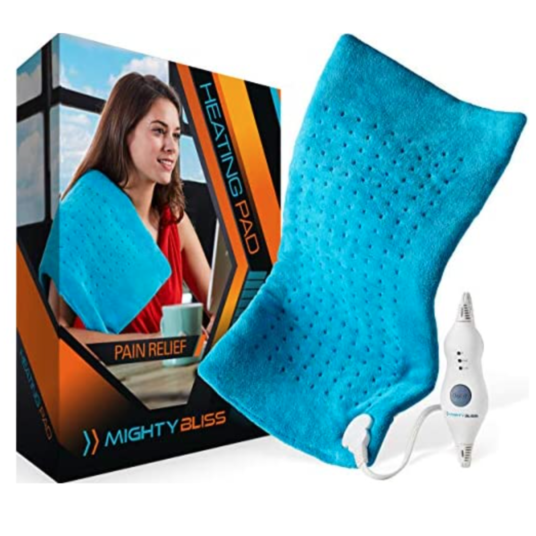 Today only: Mighty Bliss large electric heating pad for $21