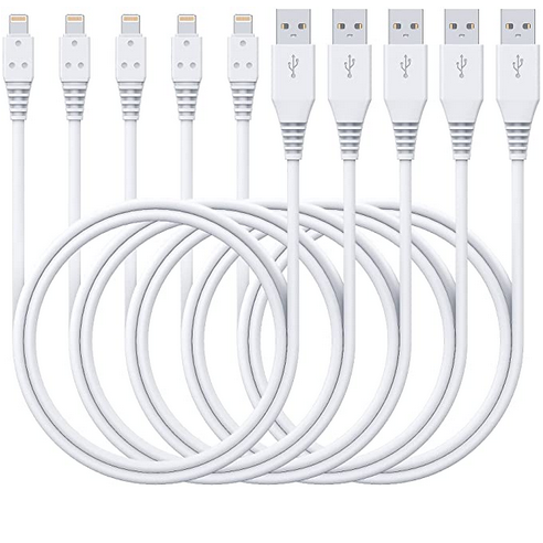 5-pack of MFi Certified lightning cables from $6