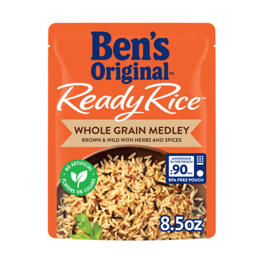 12-pack Ben’s Original 8.5-oz. ready whole grain rice medley for $15