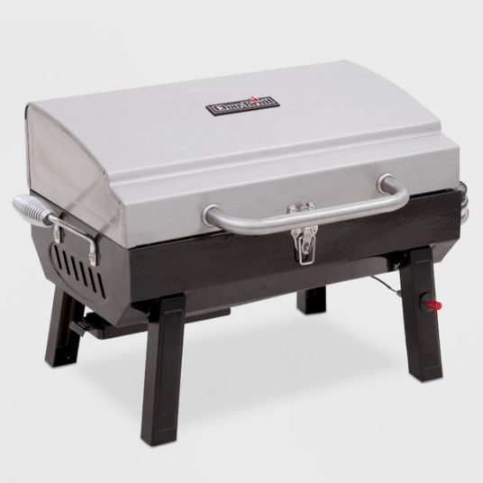 Char-Broil Deluxe tabletop 10,000 BTU gas grill for $54