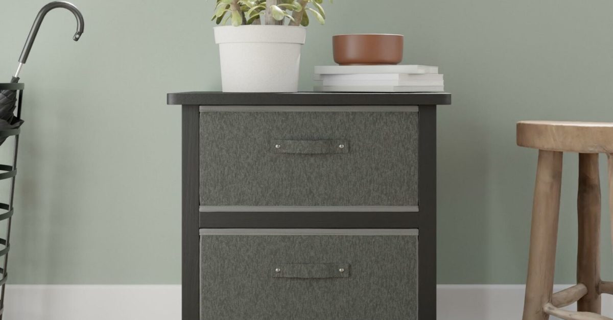 Edenbrook 2-drawer dresser/storage organizer for $18