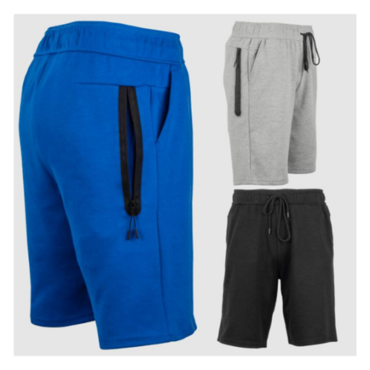 Today only: 3-pack of Performance Tech fleece shorts for $35 shipped