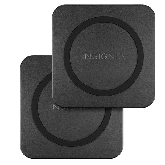 2-pack Insignia 10W Qi certified wireless charging pads for $6