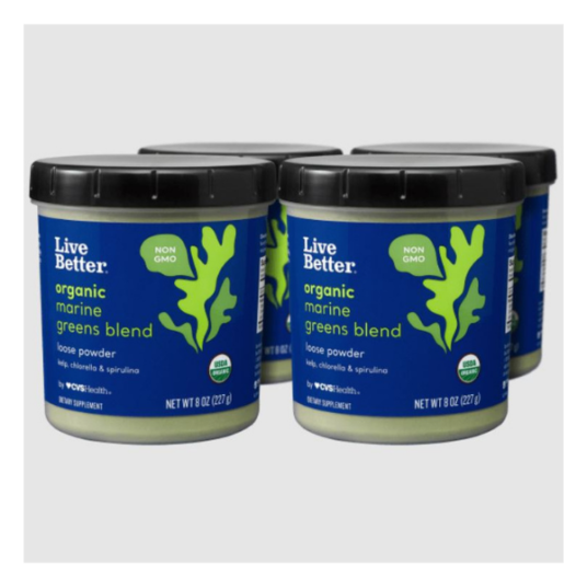 Today only: 4-pack of Live Better raw organic greens blend for $25 shipped