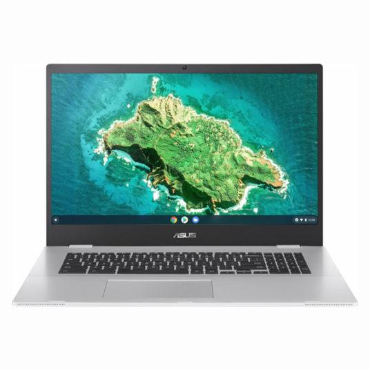 ASUS 17.3″ Chromebook 4GB memory 32GB eMMc for $179