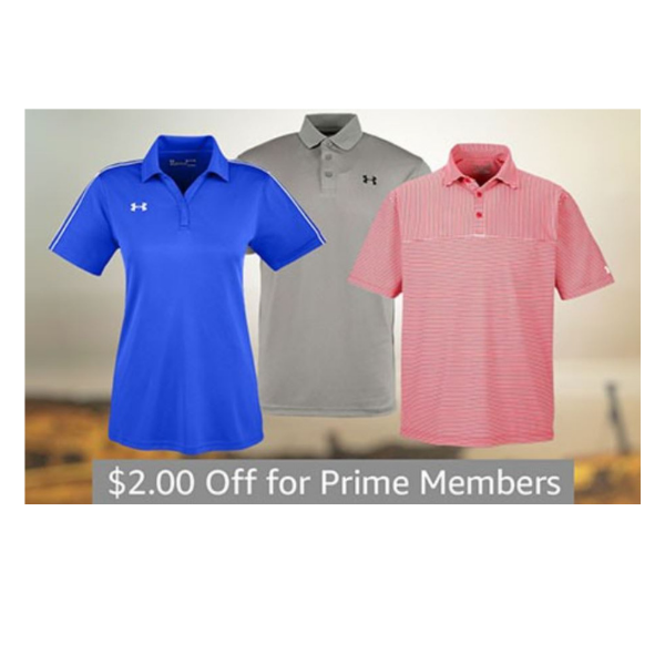 Prime members: Under Armour polo shirts for $18