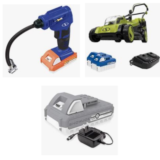 Today only: Select Sun Joe 24V power tools & accessories from $30