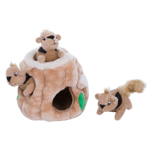 Outward Hound Hide A Squirrel plush dog toy for $5