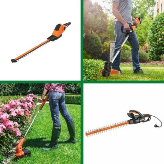 Hedge trimmers & cordless string trimmers from $46