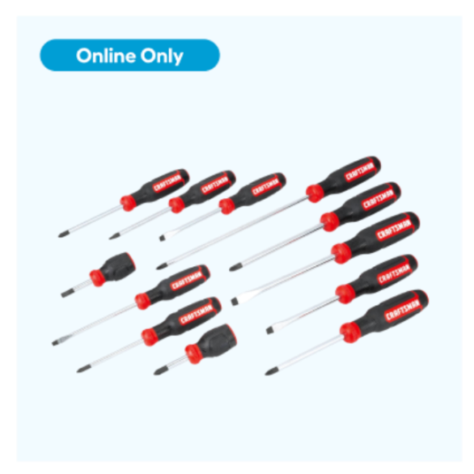 Today only: 30% off Craftsman screwdriver sets