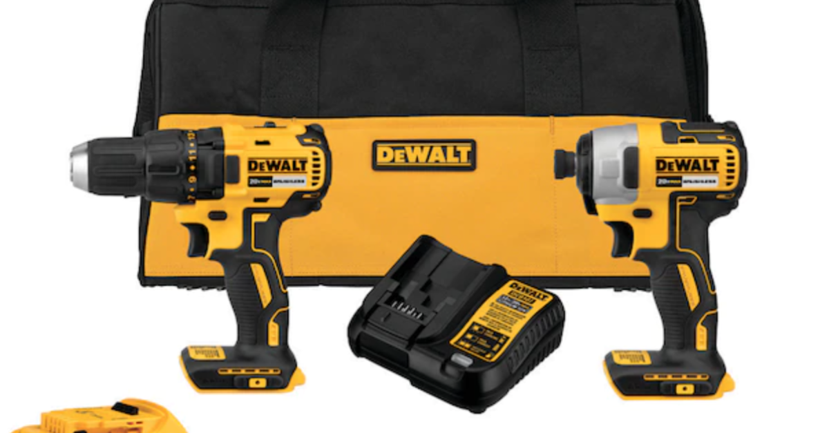 Today only: Dewalt 3-tool combo kit with soft case (2-batteries and charger included) for $229