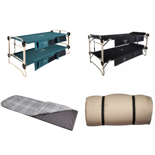 Disc-O-Bed versatile accessories from $60 & bunk beds from $210