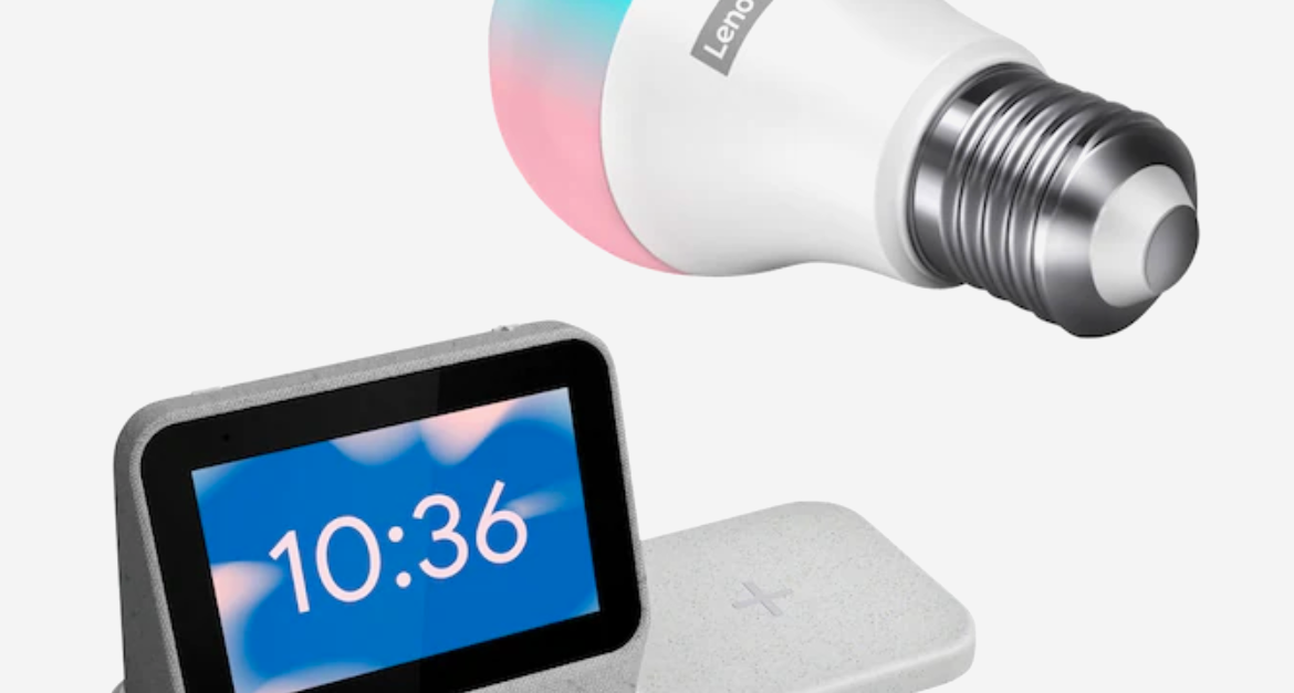 Today only: Lenovo smart clock 2 and smart bulb 2 bundle for $80