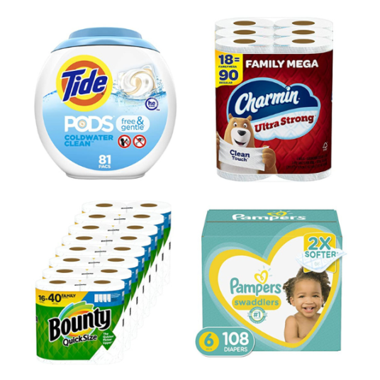 Get a $25 credit when you purchase $100 worth of select P&G products