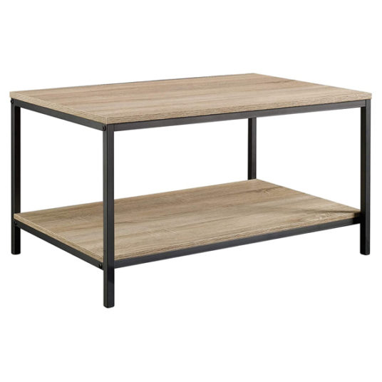 Sauder Curiod coffee table in Charter Oak Finish for $29