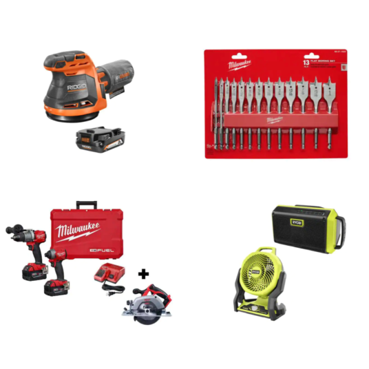 Today only: Tools and accessories from $18