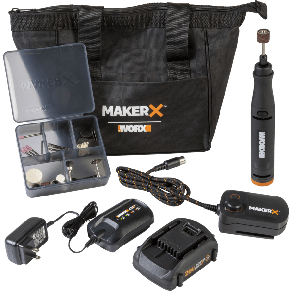 Today only: Worx 20v Maker X rotary tool kit with accessories for $49 shipped