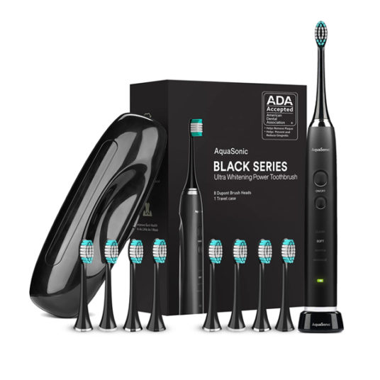 AquaSonic Black Series Ultra whitening toothbrush for $27