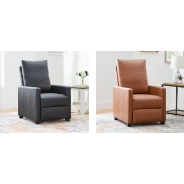 Today only: Select Brookside Lois faux leather recliners for $192