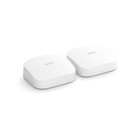Prime members: eero Pro 6 tri-band mesh Wi-Fi 6 system (2-pack) for $259