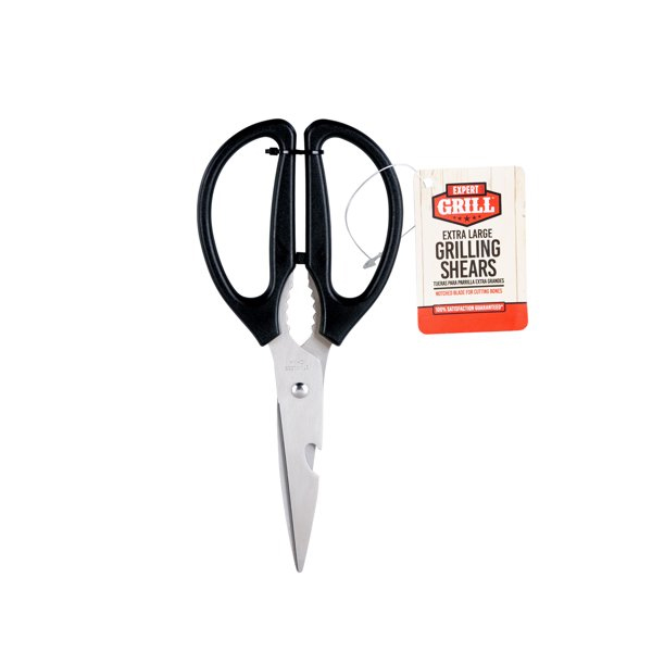 Expert Grill extra large grilling and kitchen steel shears for $1