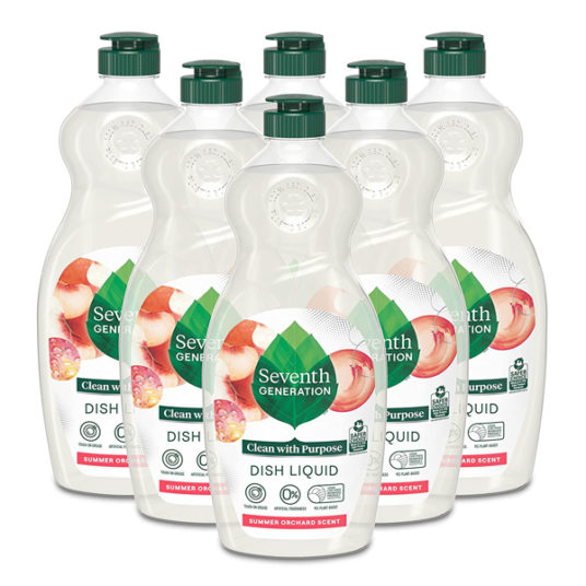 Prime members: 6-pack of Seventh Generation liquid dish soap for $10