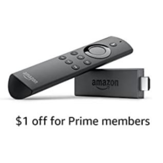 Prime members: Refurbished Fire TV stick with Alexa voice remote for $8