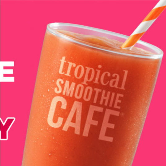 Tropical Smoothie Cafe: Get a FREE Sunrise Sunset smoothie today!