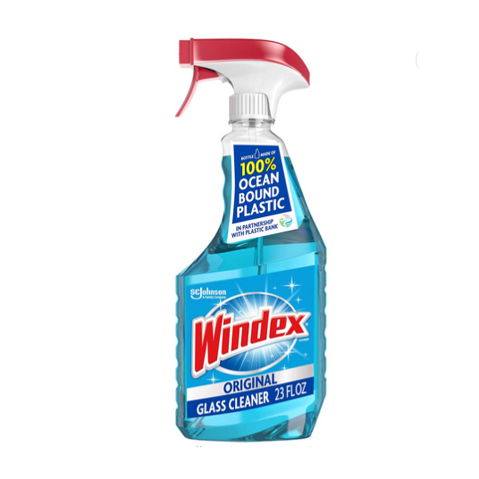 Windex glass and window cleaner spray bottle for $2