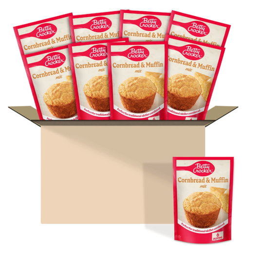 9-pack Betty Crocker Cornbread and Muffin Mix for $4